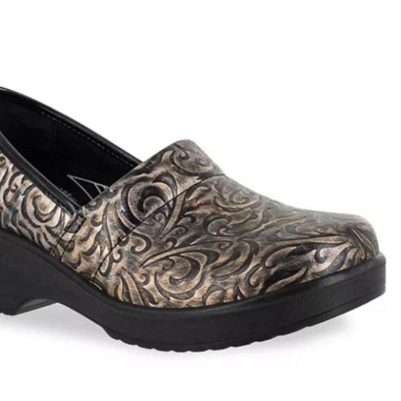 Easy Works by Easy Street Laurie work clogs 10M Used - Picture 5 of 10